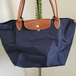Longchamp Large Le Pliage Canvas Tote